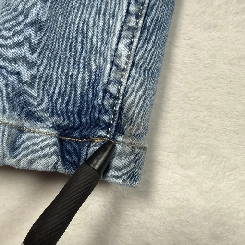 Philipp Plein Jeans Girls 10 Blue Slim Straight‎ Denim Limited Edition Jeans